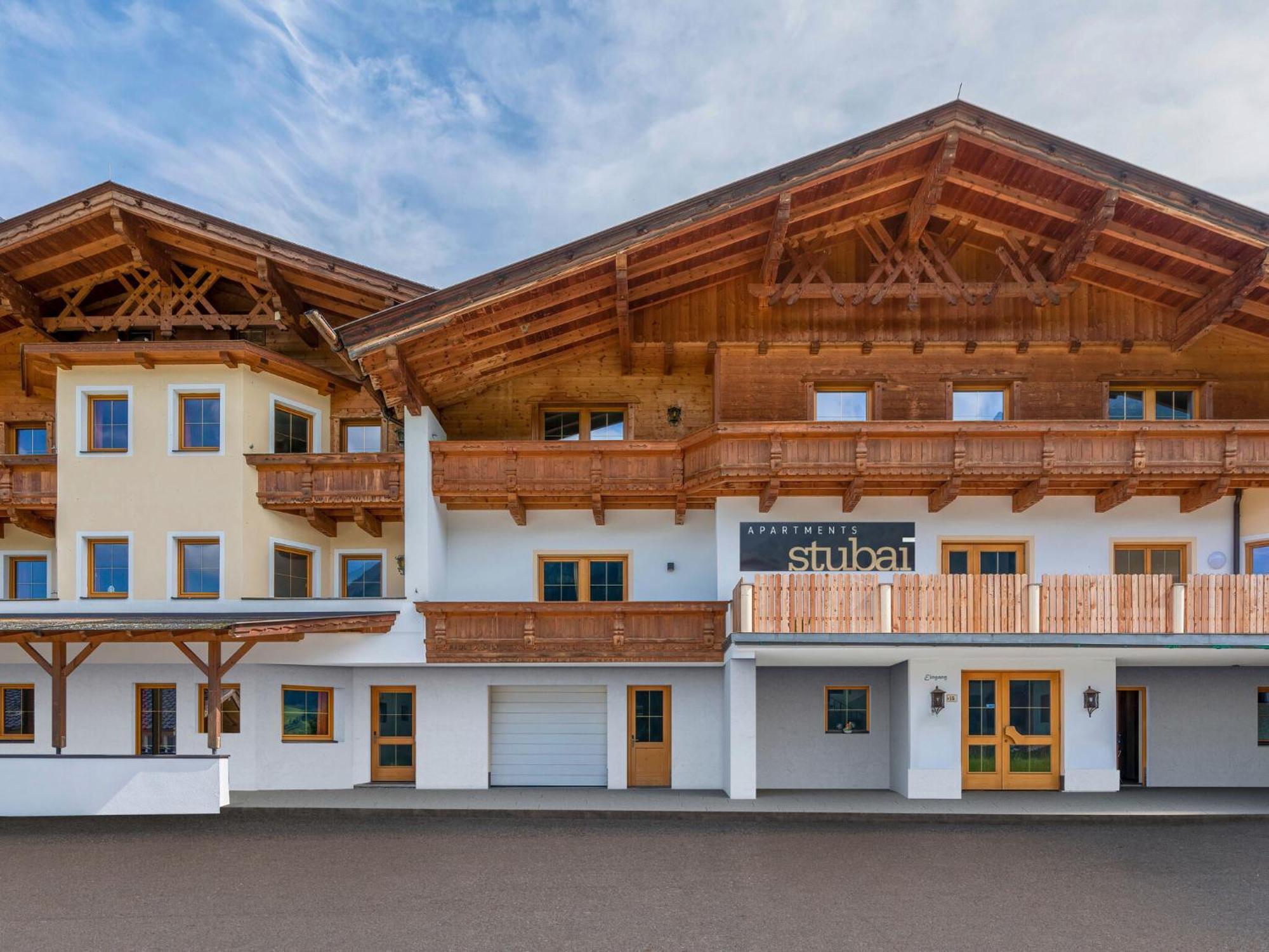 Lovely Apartment In Neustift Im Stubaital With Mountain View Exterior foto